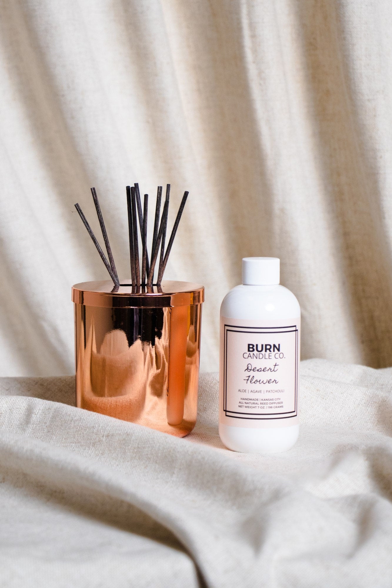 Natra Reed Diffuser Base All Natural Reed Diffuser | BURN CANDLE CO. KANSAS CITY